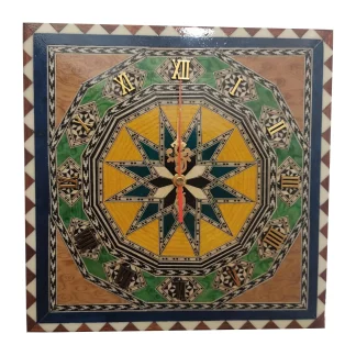 Reloj de taracea